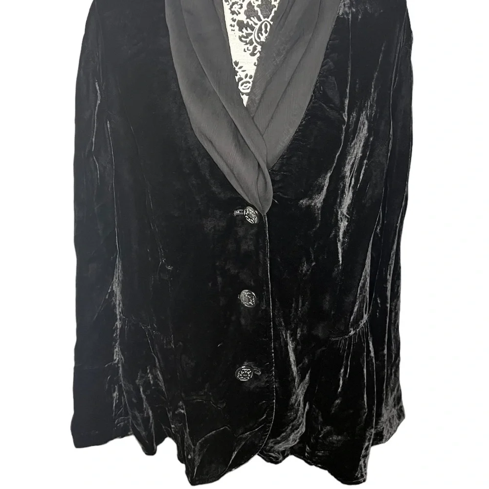 J. Jill Black Suede Blazer XL NWT - Picture 13 of 16